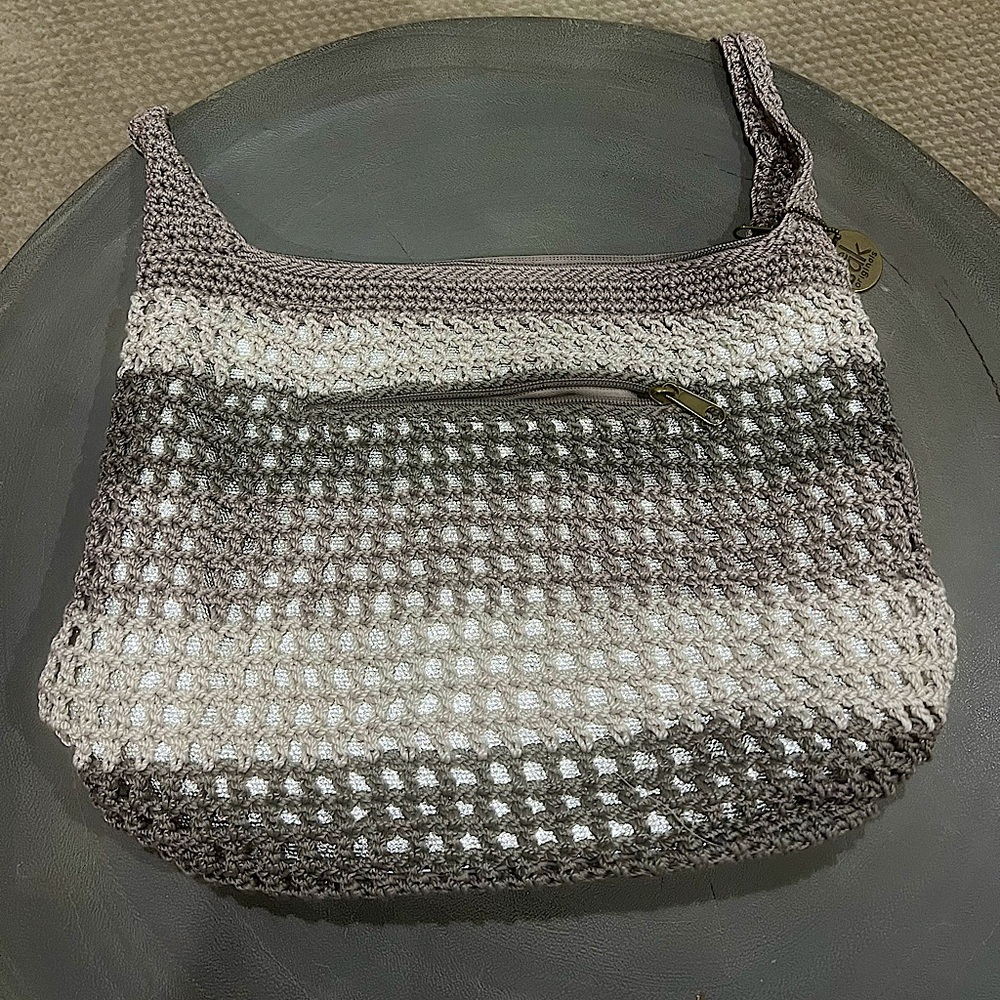 Le Sak Crochet Crossbody Bag